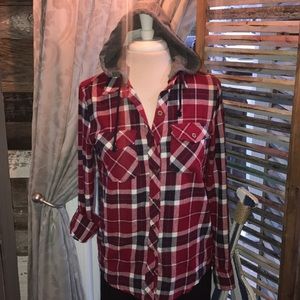 Hooded Flannel